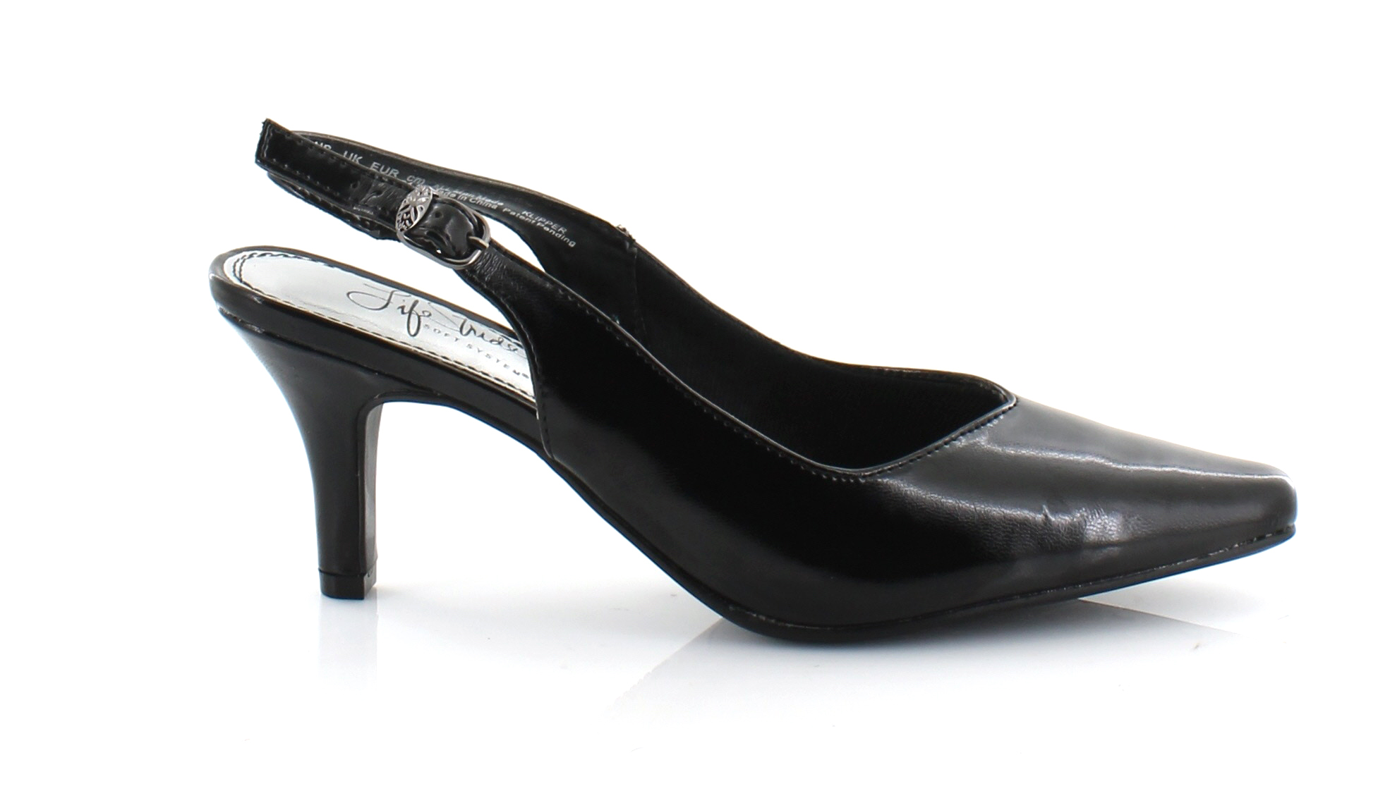 Life Stride NEW Klipper Black Womens Shoes Size 7 5 M Heels MSRP 55 ...