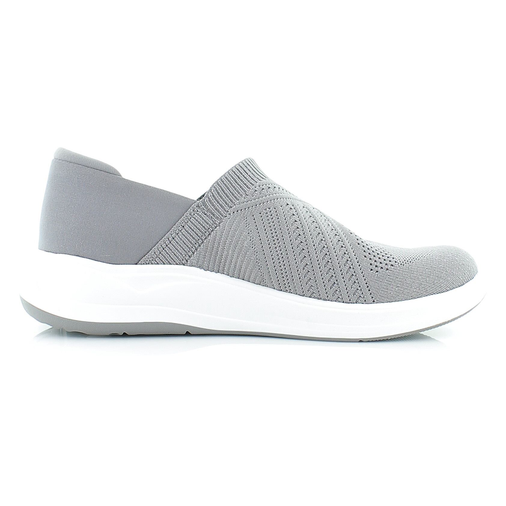 Bzees Triumph Gray Womens Shoes Size 7.5 W Athletic