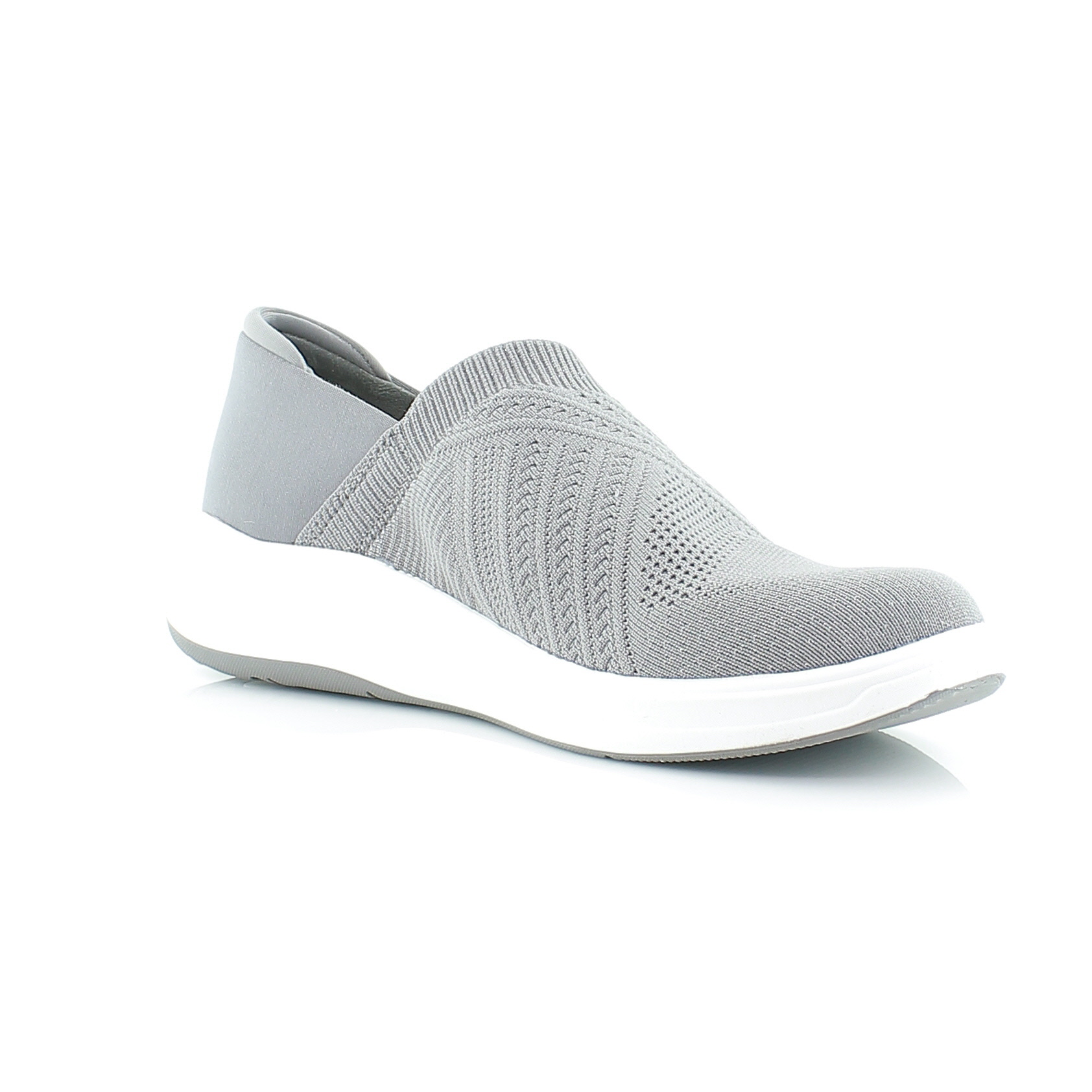 Bzees Triumph Gray Womens Shoes Size 7.5 W Athletic