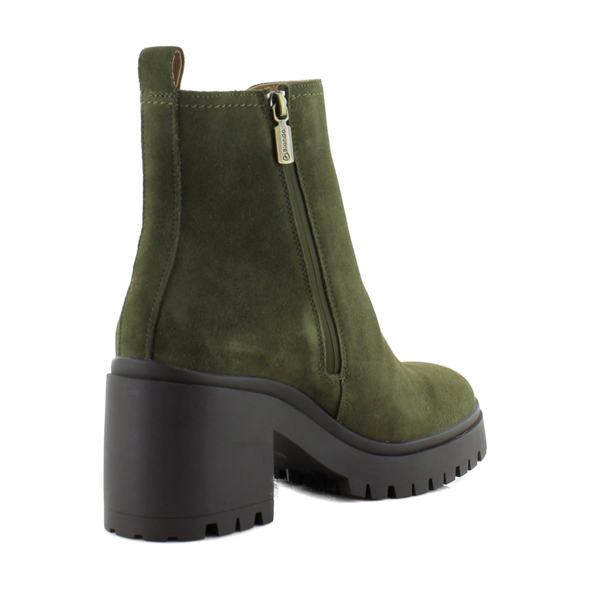Zapatos Blondo Raquel Verde Mujer Talla 8 M Botas - Imagen 8 de 8