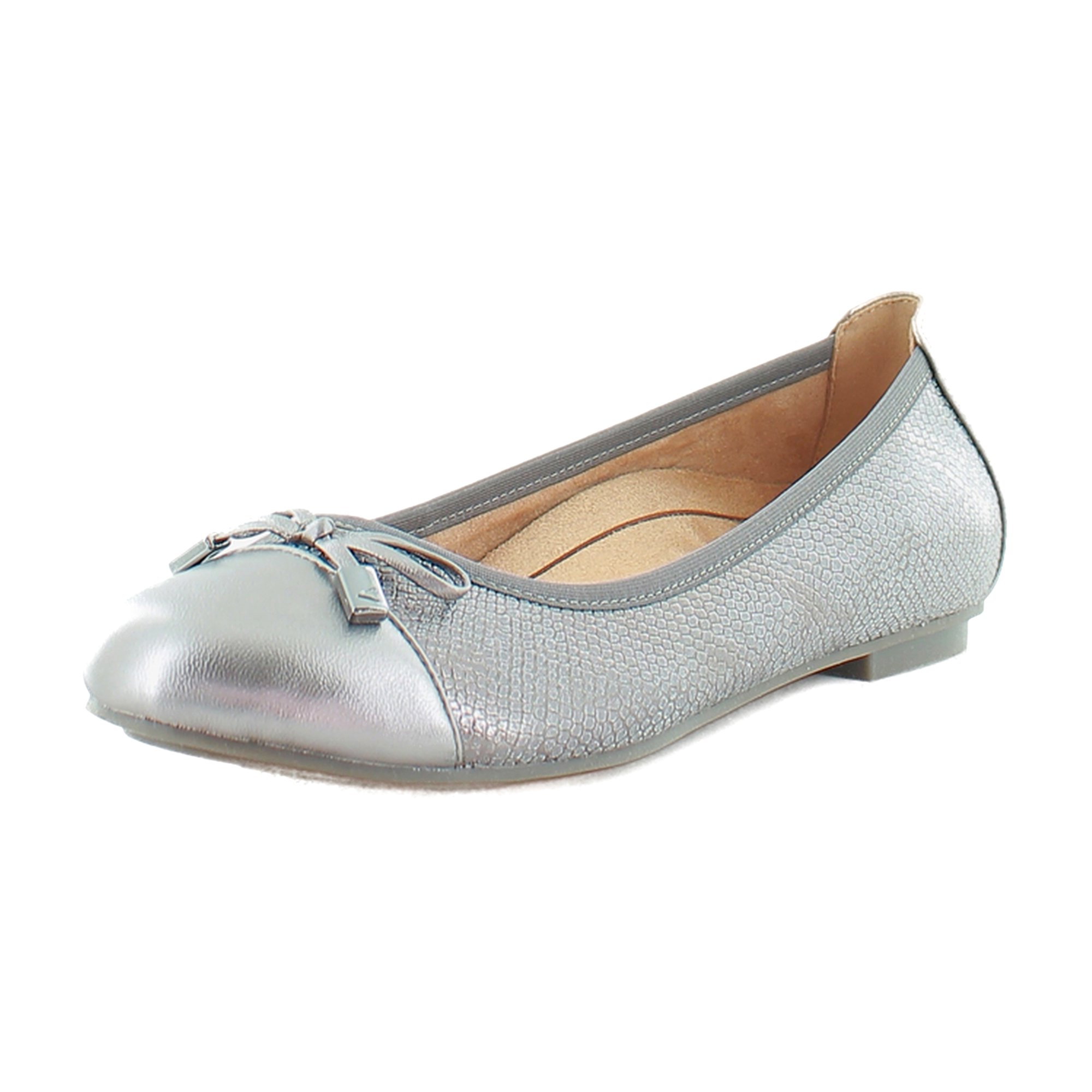 Женская обувь Vionic Minna серебристого цвета размер 6 Повседневная 7790₽