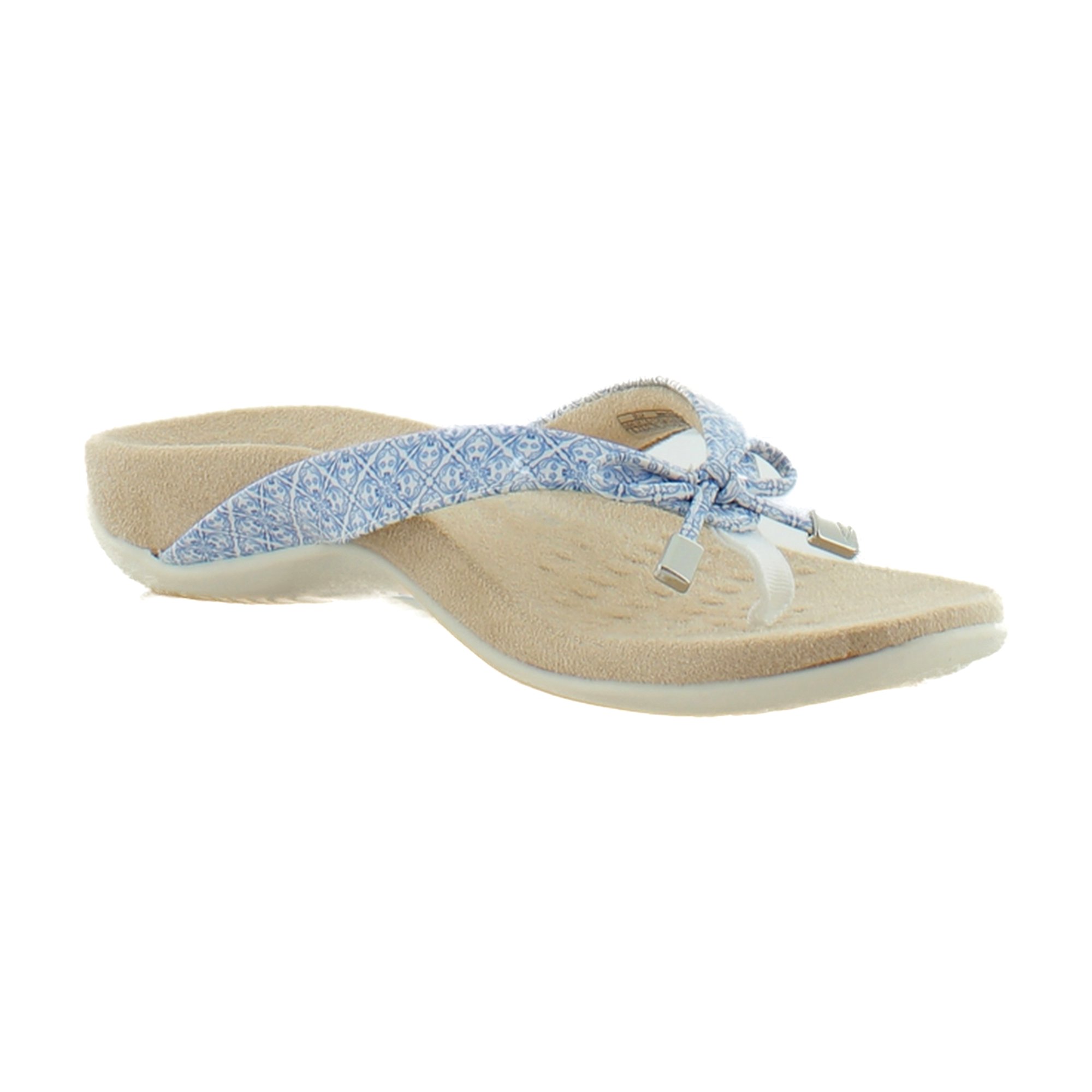 Toe Post Vionic Bella Ii White Floral VIONIC BELLA Women's Toe