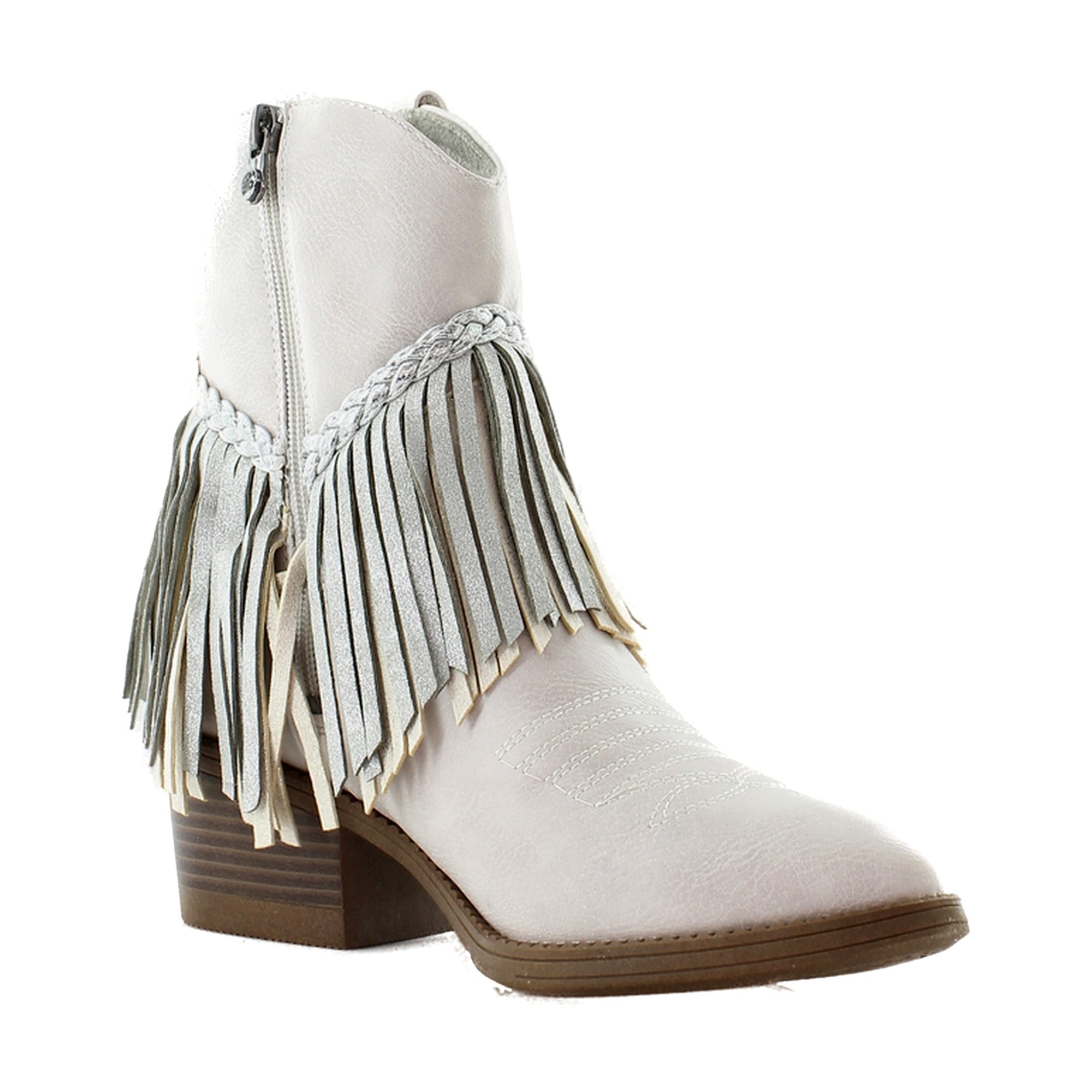 Blowfish Remy Silver Womens Shoes Size 8.5 M Boots