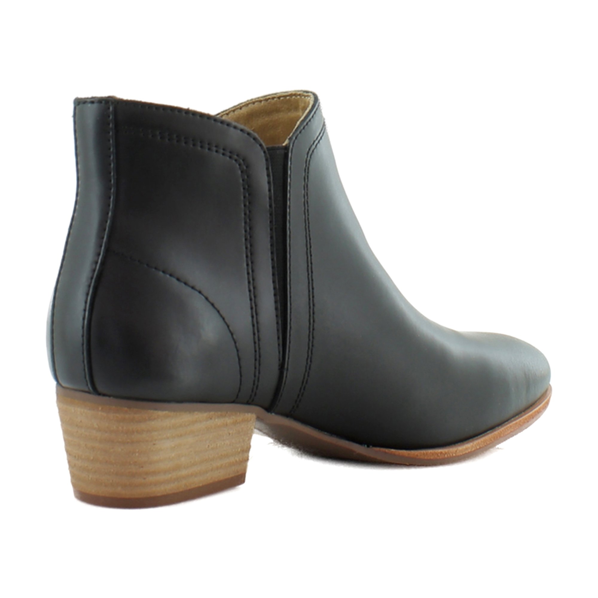 Hush Puppies Sierra Tassel Women's Boots Bold Black Leather - Picture 8 of 29