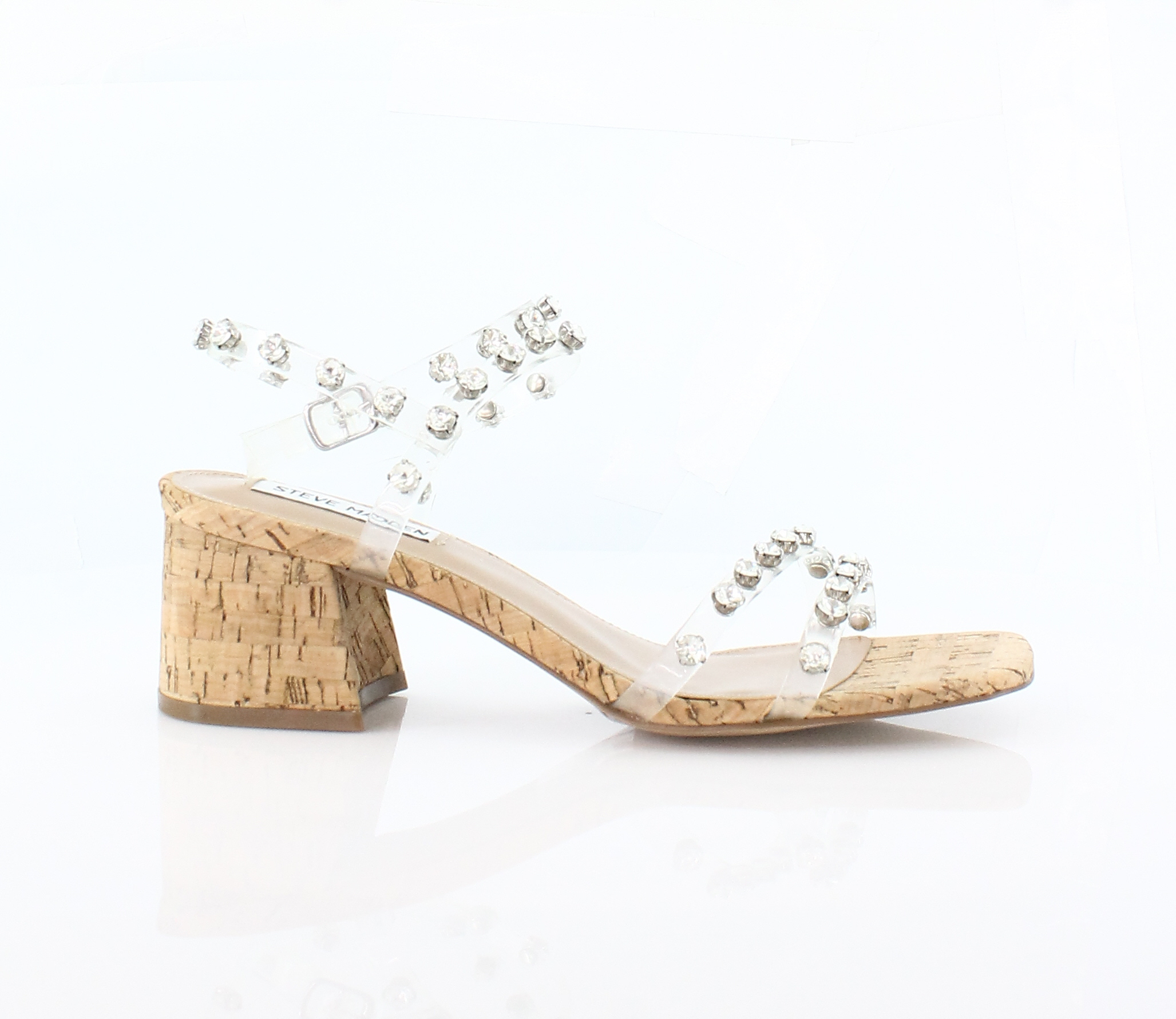 Steve Madden New Invent Clear Womens Shoes Size 8 M Heels MSRP $100 - Bild 3 von 5
