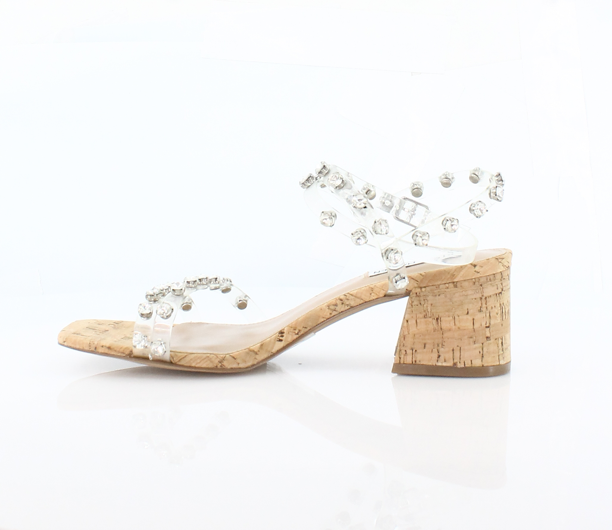 Steve Madden New Invent Clear Womens Shoes Size 8 M Heels MSRP $100 - Bild 2 von 5