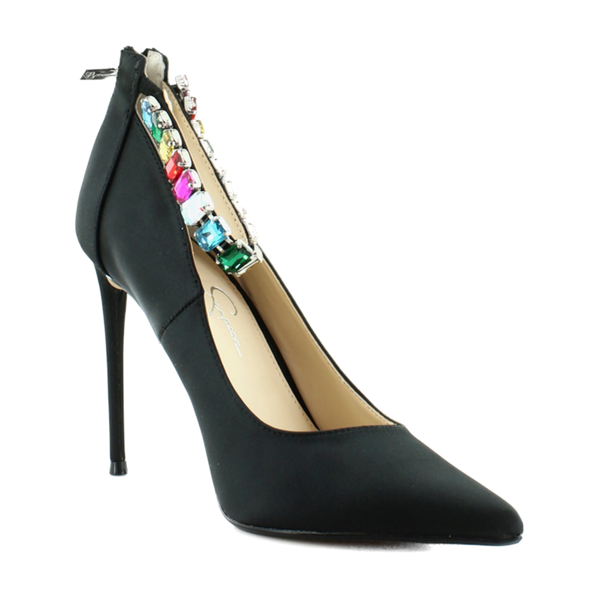 Jessica Simpson Samiyah Black Womens Shoes Size 7.5 M Sandals