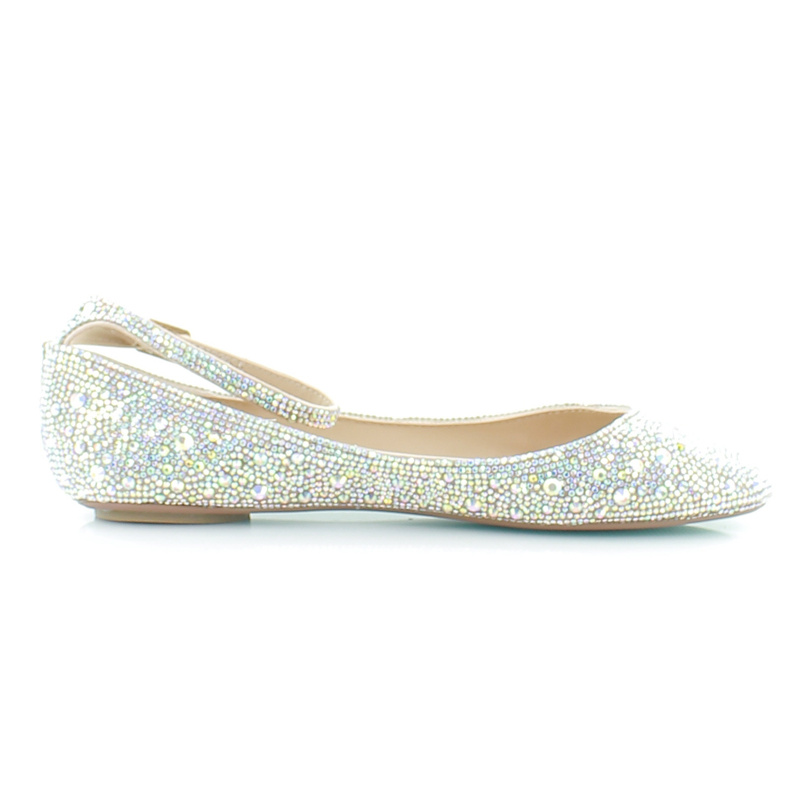 Betsey johnson white store flats