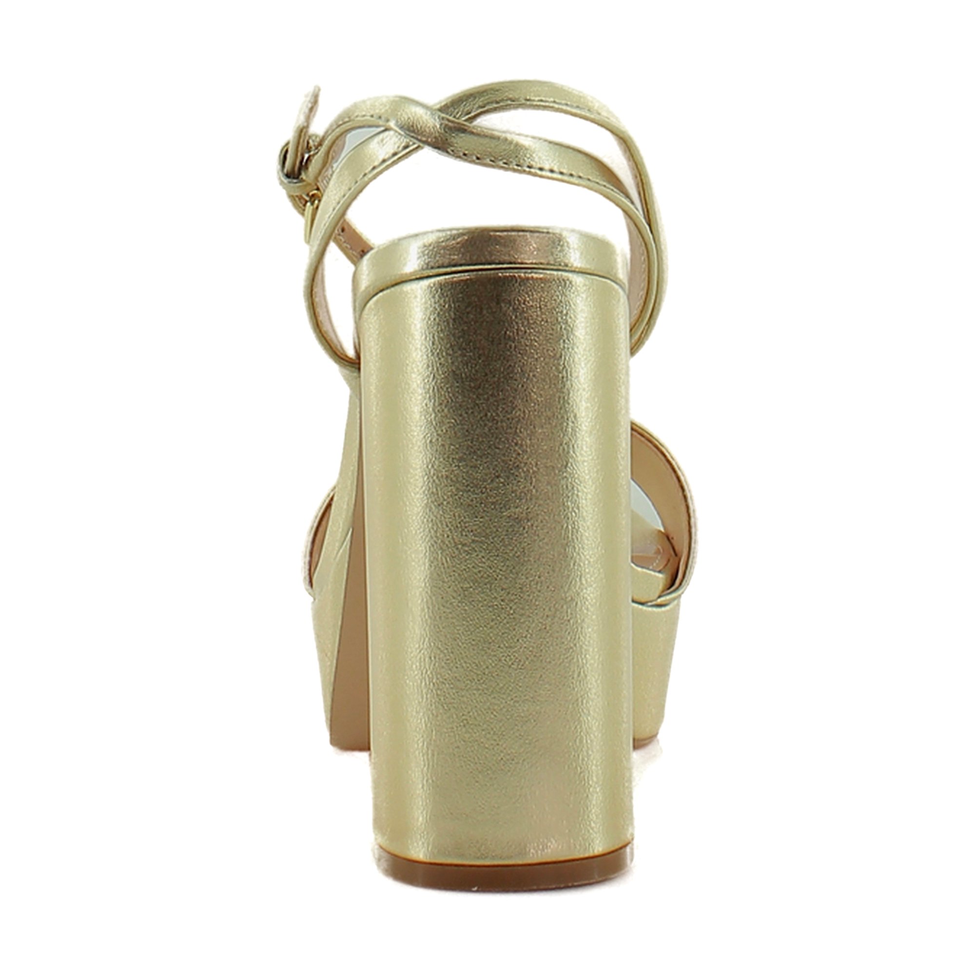 Steve Madden Lessa Gold Womens Shoes Size 11 M Sandals