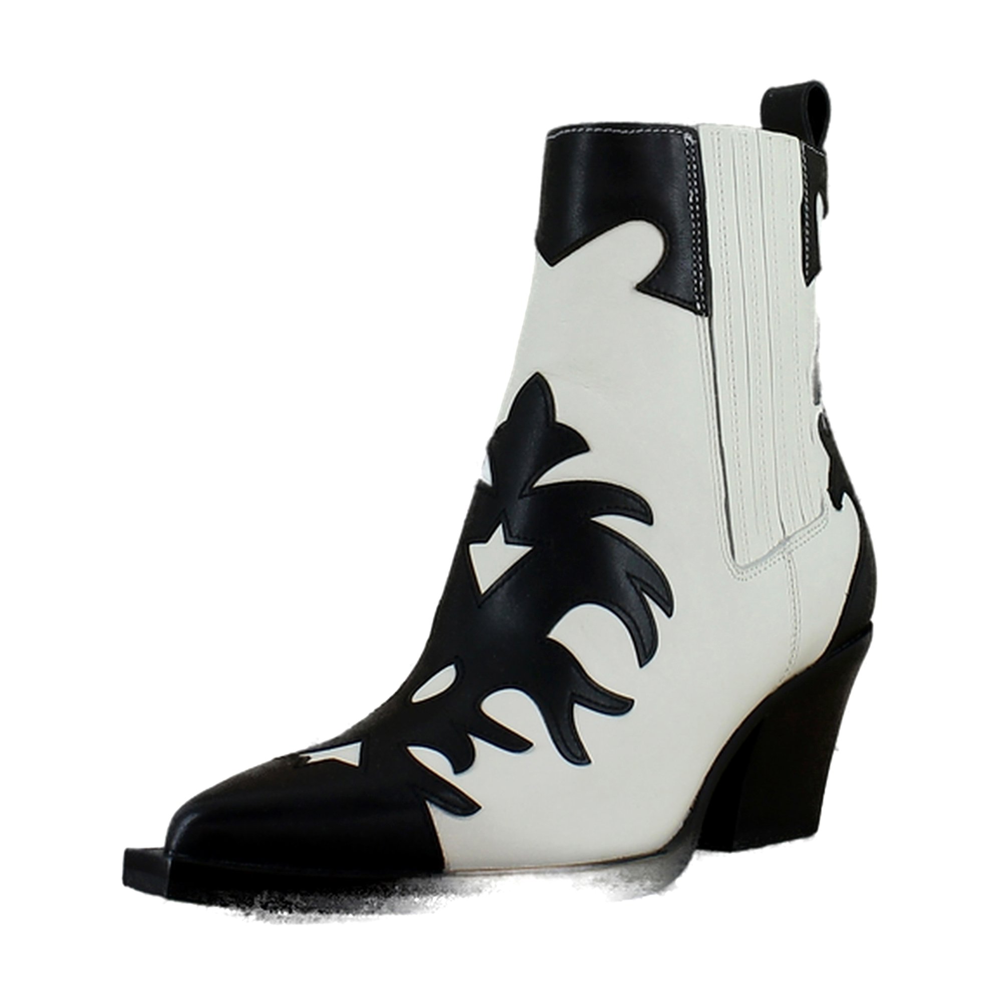 Женские сапоги Dolce Vita Renia ЧерныйБелый 11390₽