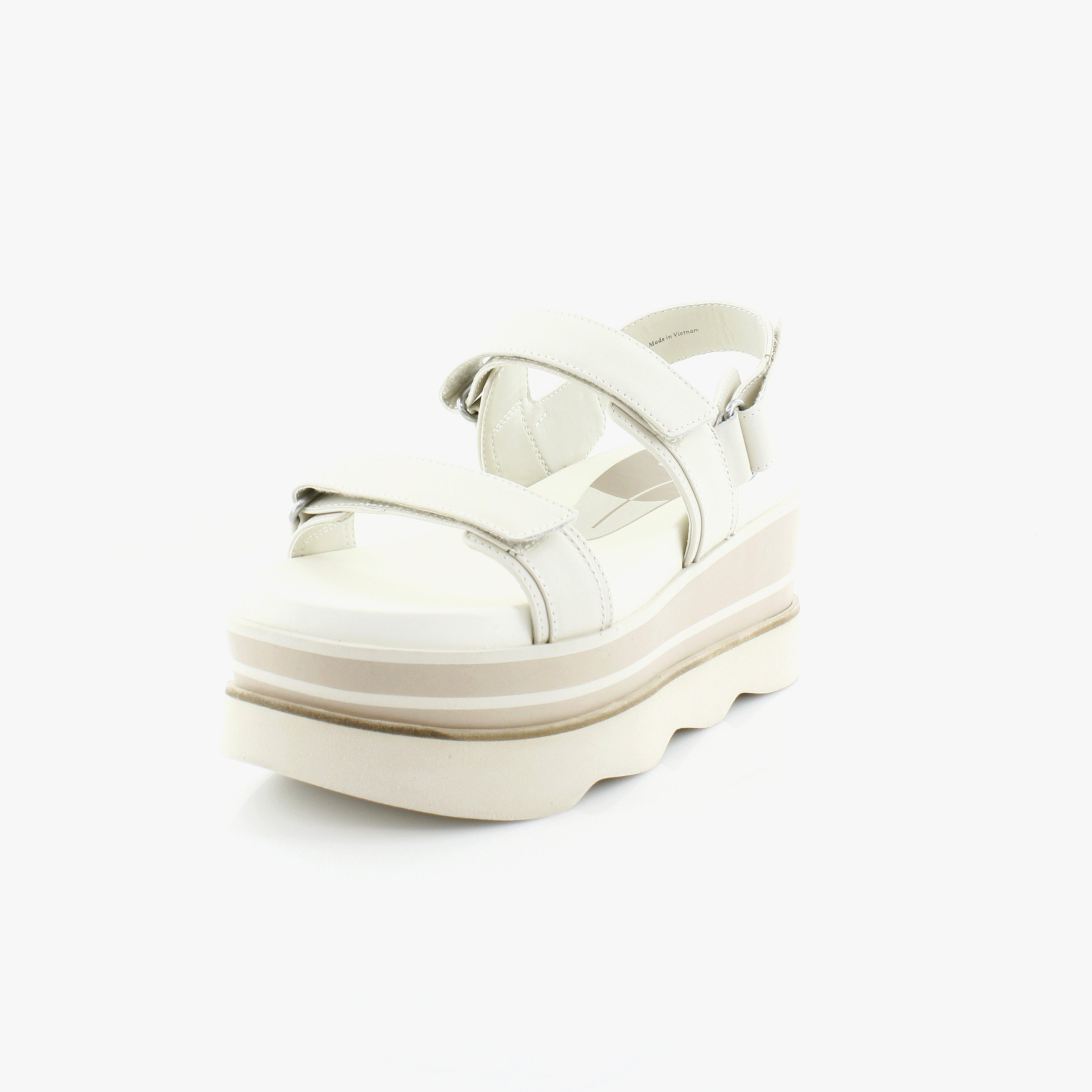 Dolce Vita Izak Women's Athletic Ivory Leather - Picture 6 of 14