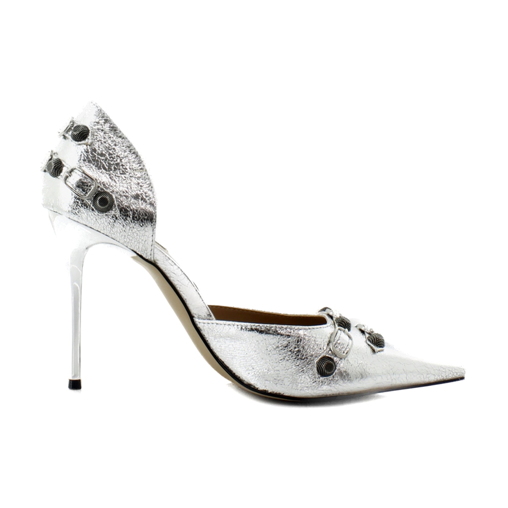 Steve Madden Dali Silver Womens Shoes Size 7 M Sandals