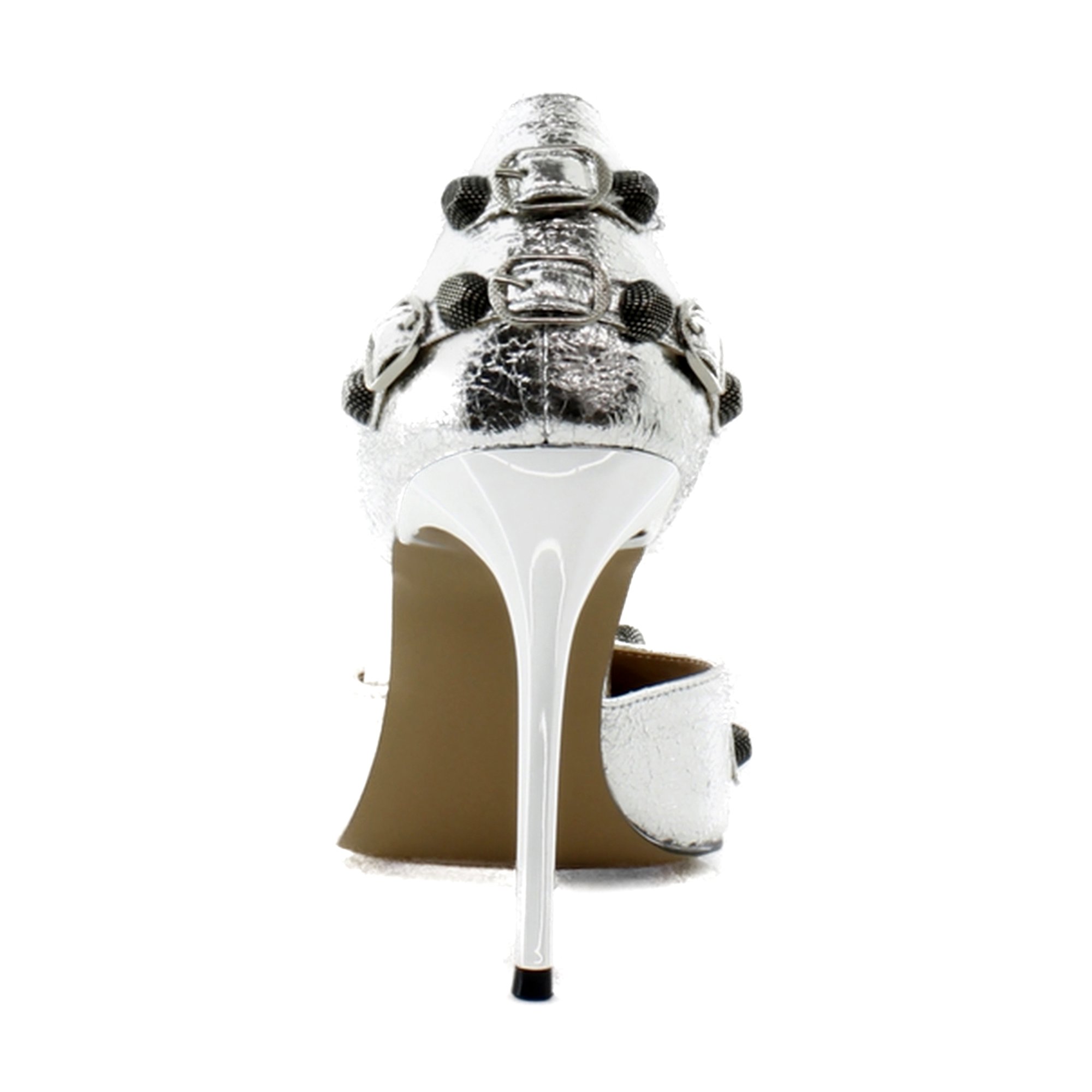 Steve Madden Dali Silver Womens Shoes Size 7 M Sandals