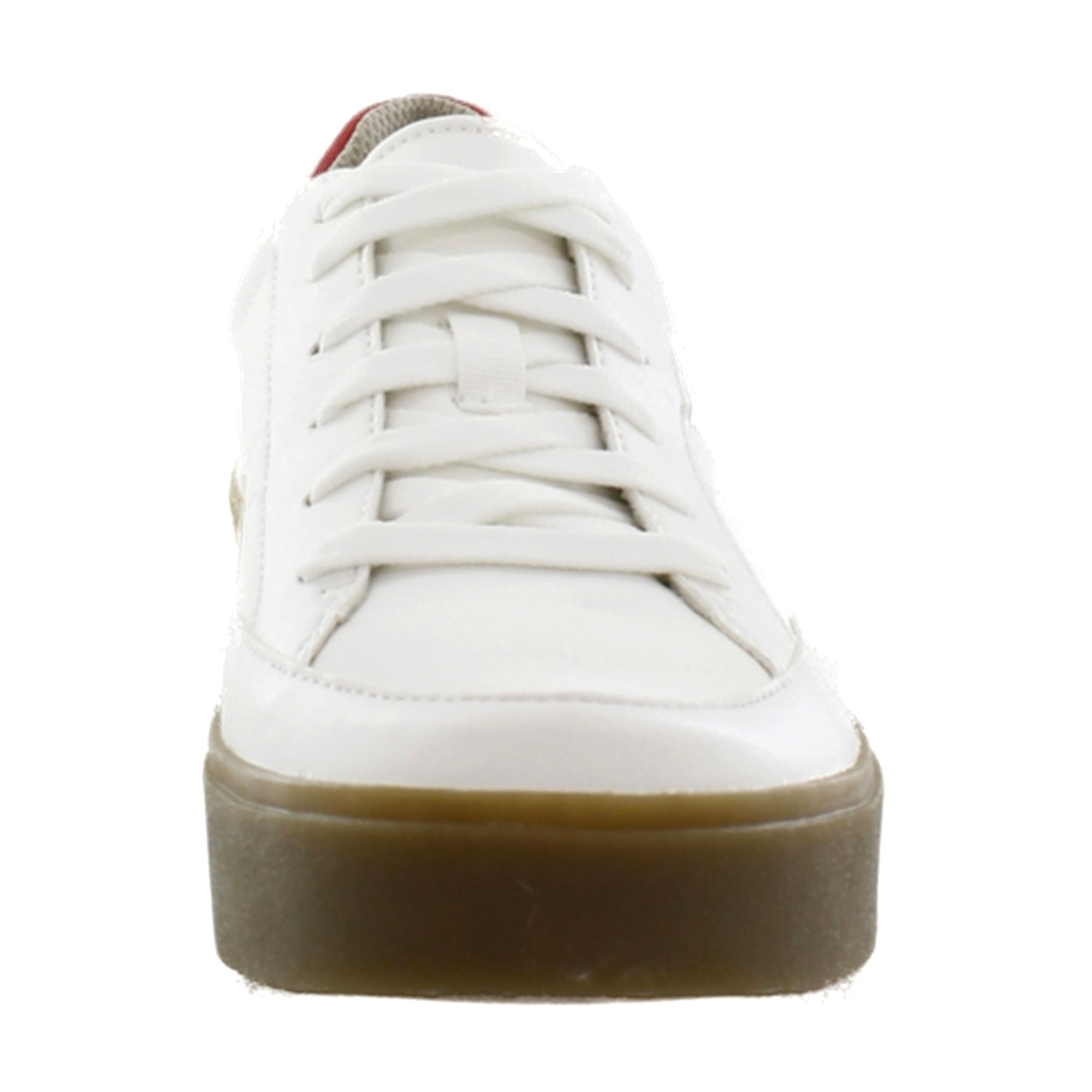 Dr. Scholl's Madison Lace White Womens Shoes Size 8 M Fashion Sneakers