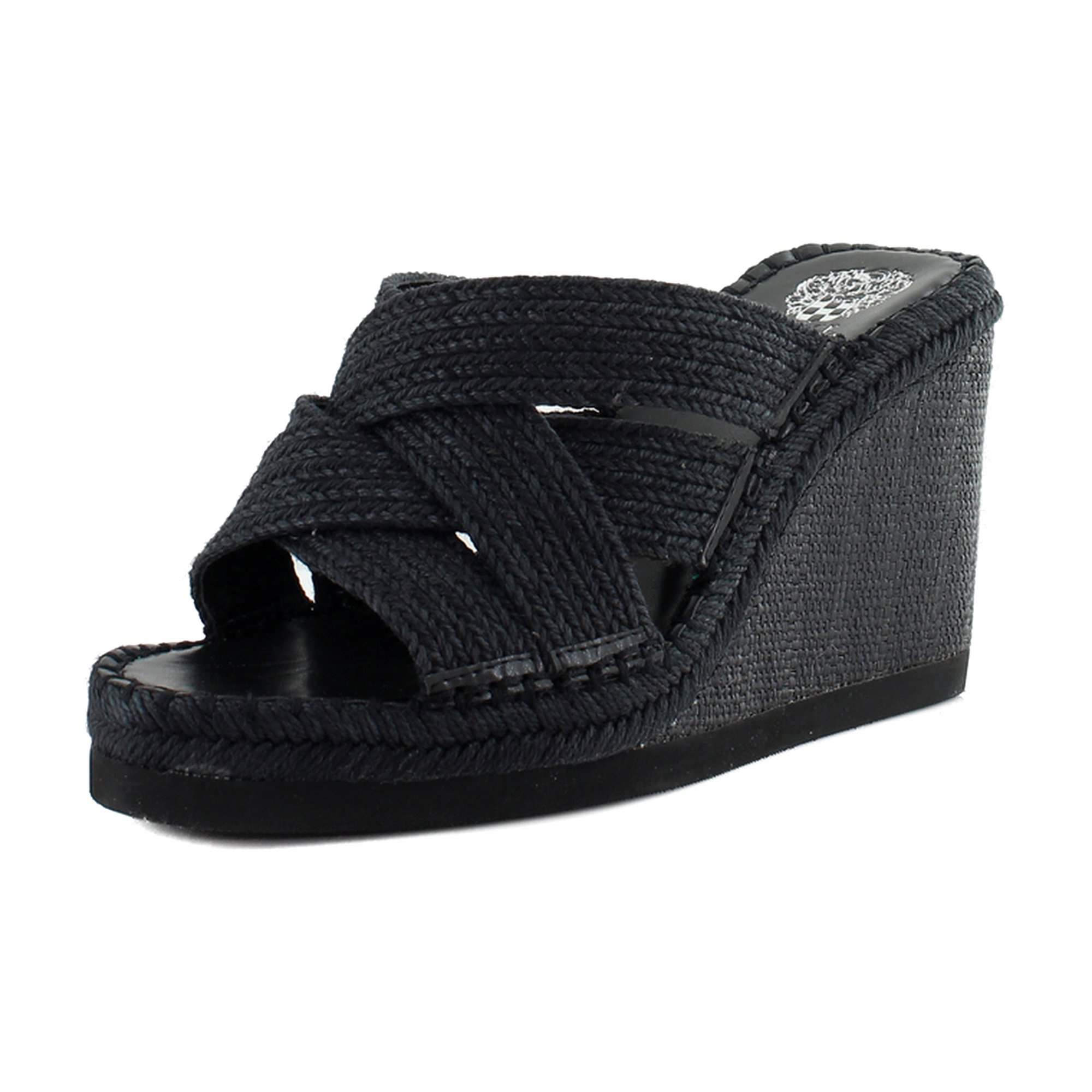 Vince Camuto Bailah Wedge Sandal Vince Camuto Bailah Black Womens
