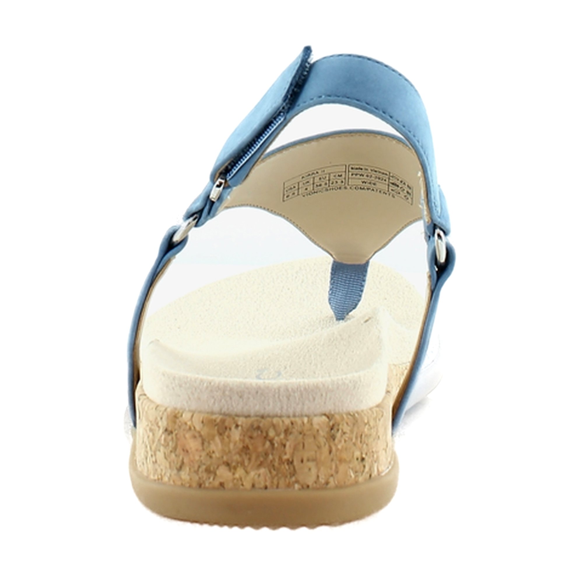 Vionic Kirra II Blue Womens Shoes Size 6.5 W Athletic