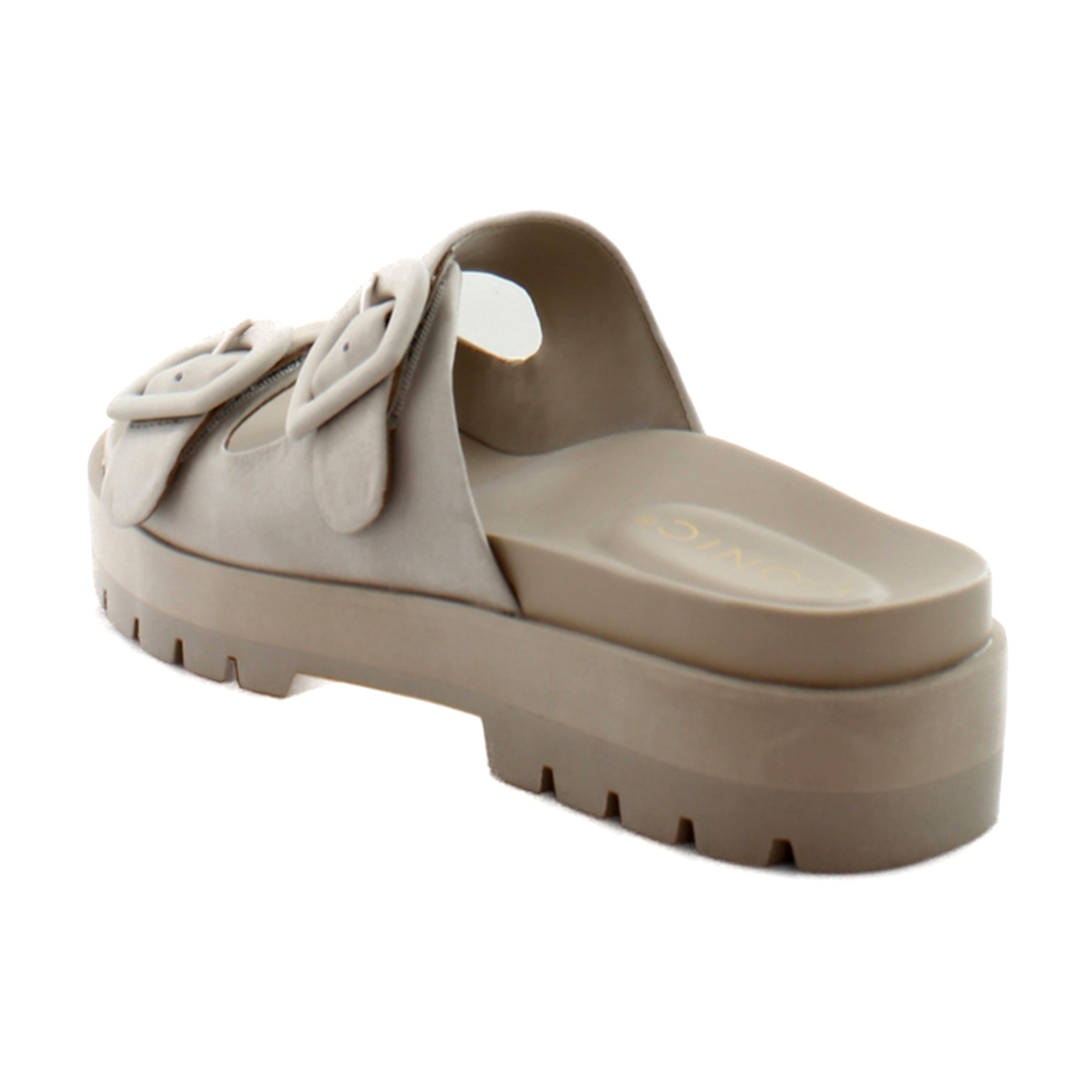 Vionic Capitola Women's Athletic Oatmeal Beige Leather - Picture 7 of 11