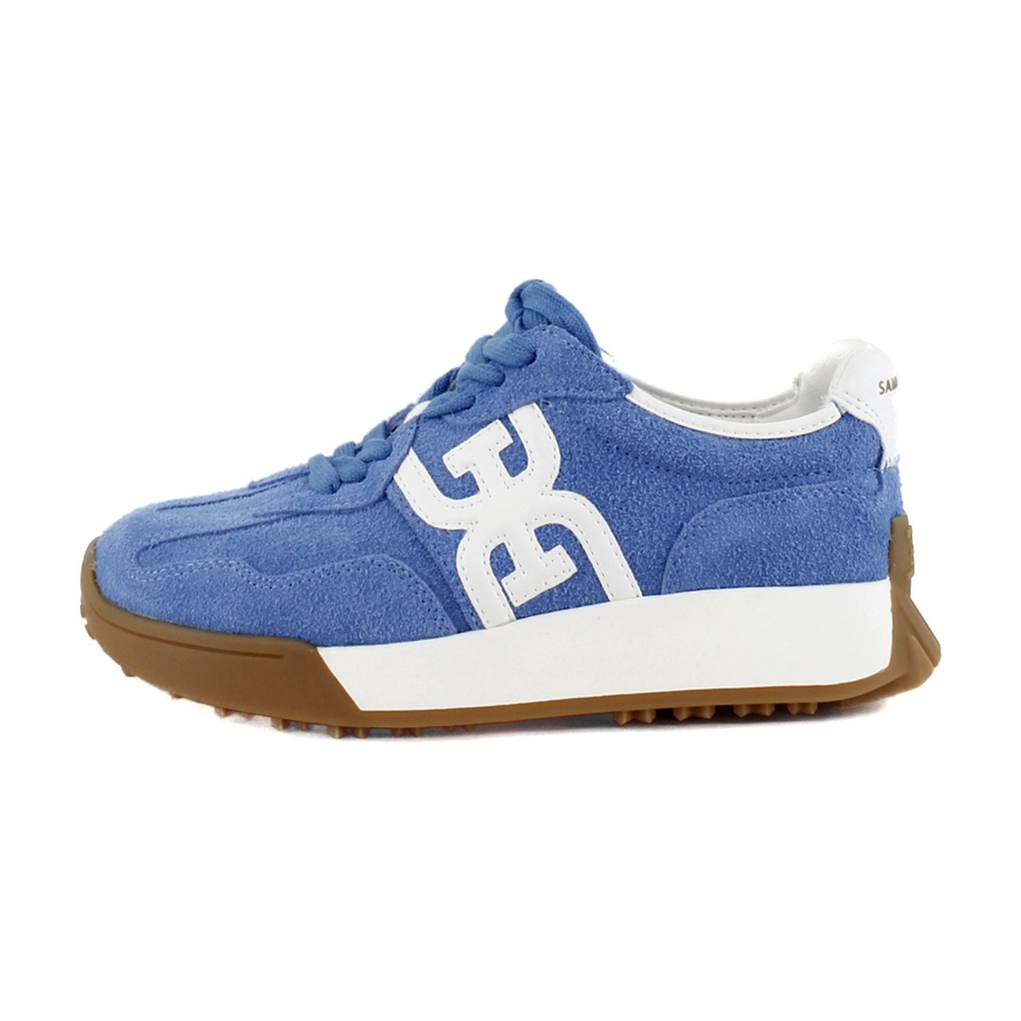 Sam Edelman Langley Womens Fashion Sneakers Azure Blue | eBay