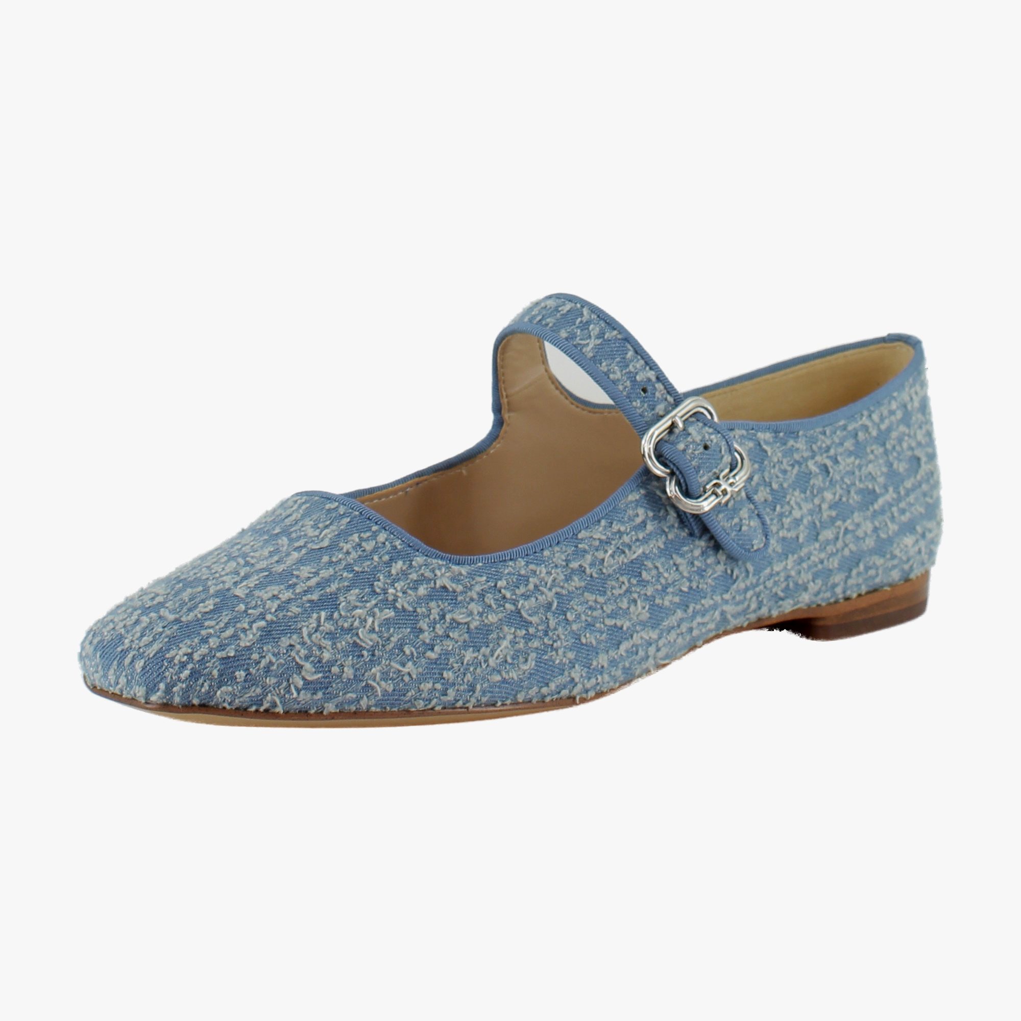 Sam Edelman Michaela Women's Flats Montrose Blue Fray Size 10 M