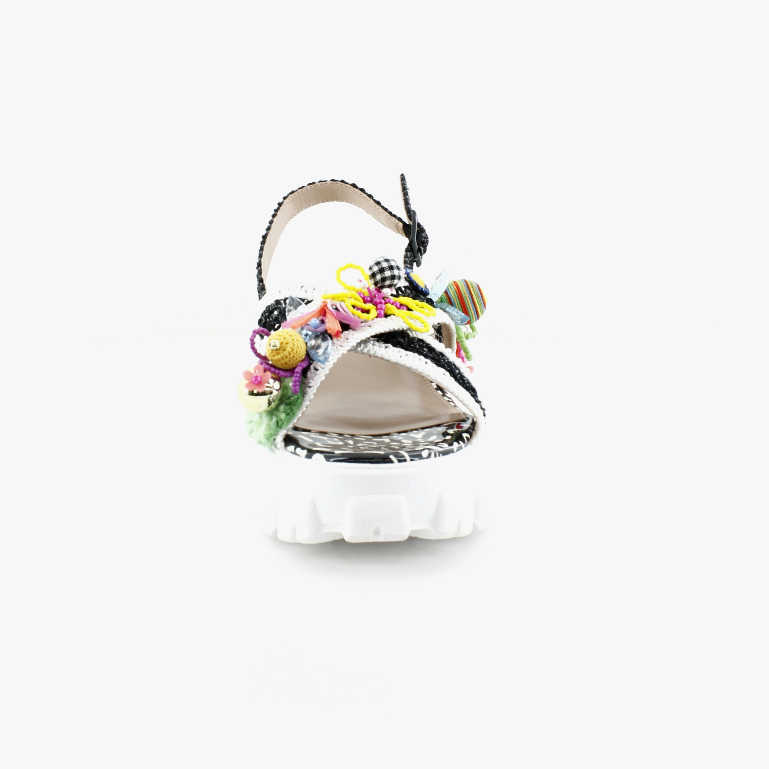 Betsey Johnson Graysen Multi-Color Womens Shoes Size 6 M Sandals