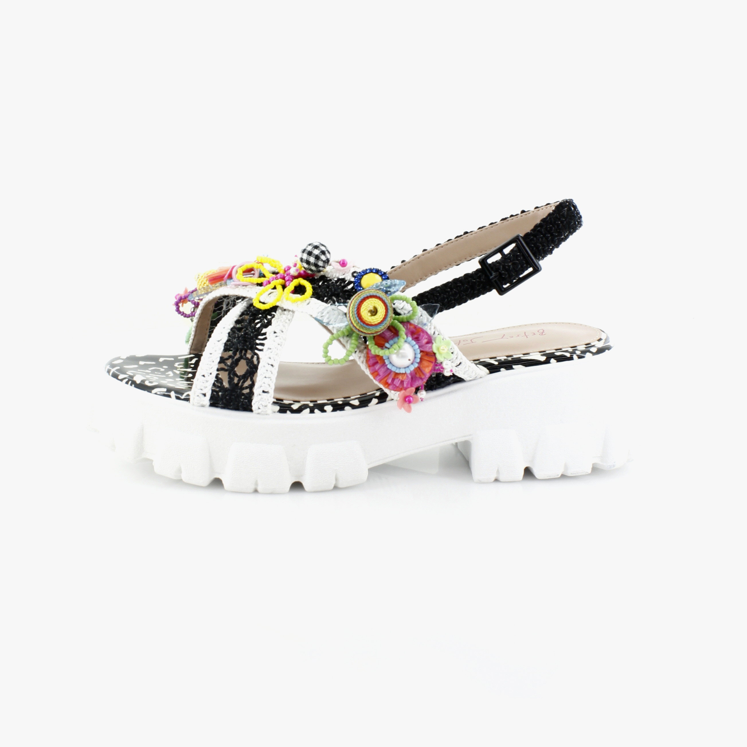 Betsey Johnson Graysen Multi-Color Womens Shoes Size 6 M Sandals