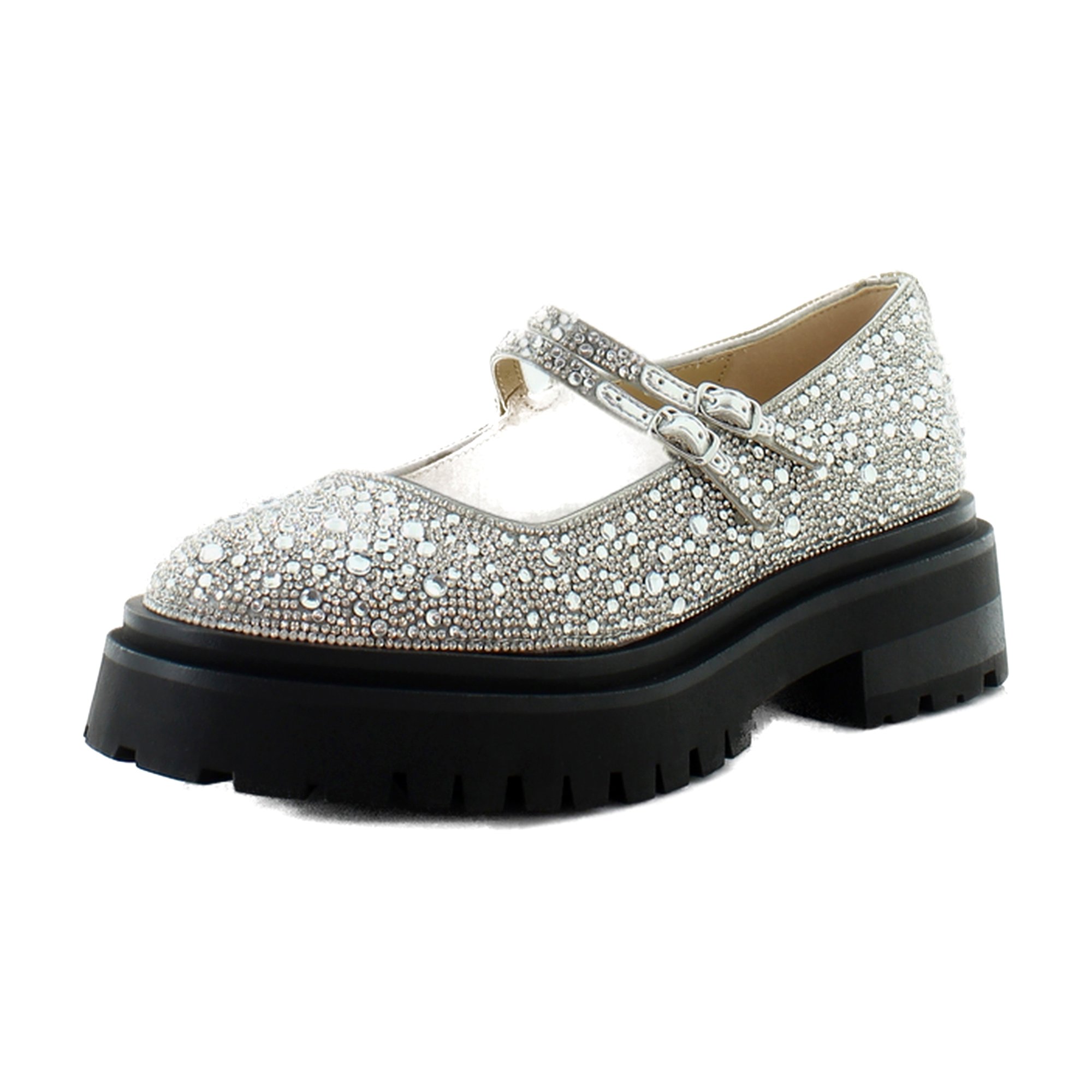 Женские сабо и тапочки Betsey Johnson Rico серебристого цвета 8490₽