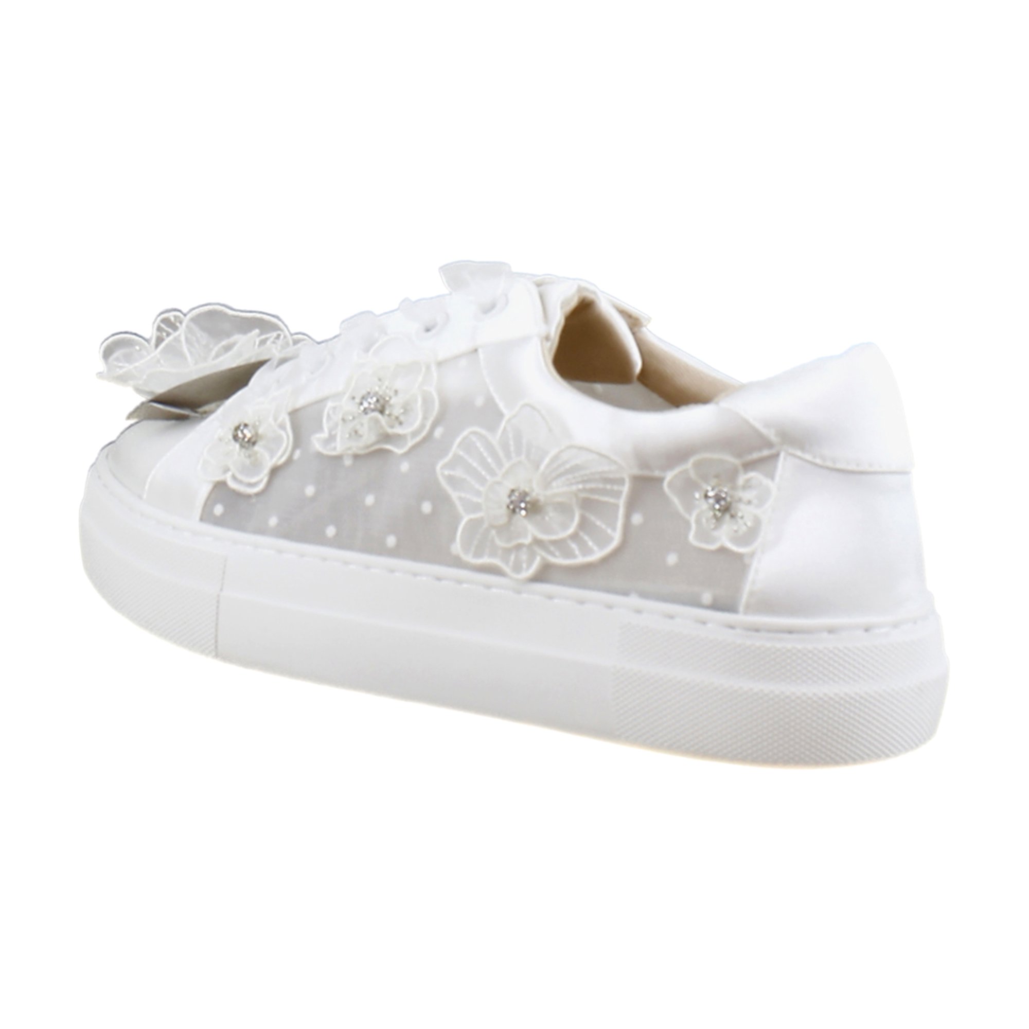 Betsey Johnson Pryce Women's Fashion Sneakers Ivory - Picture 7 of 14