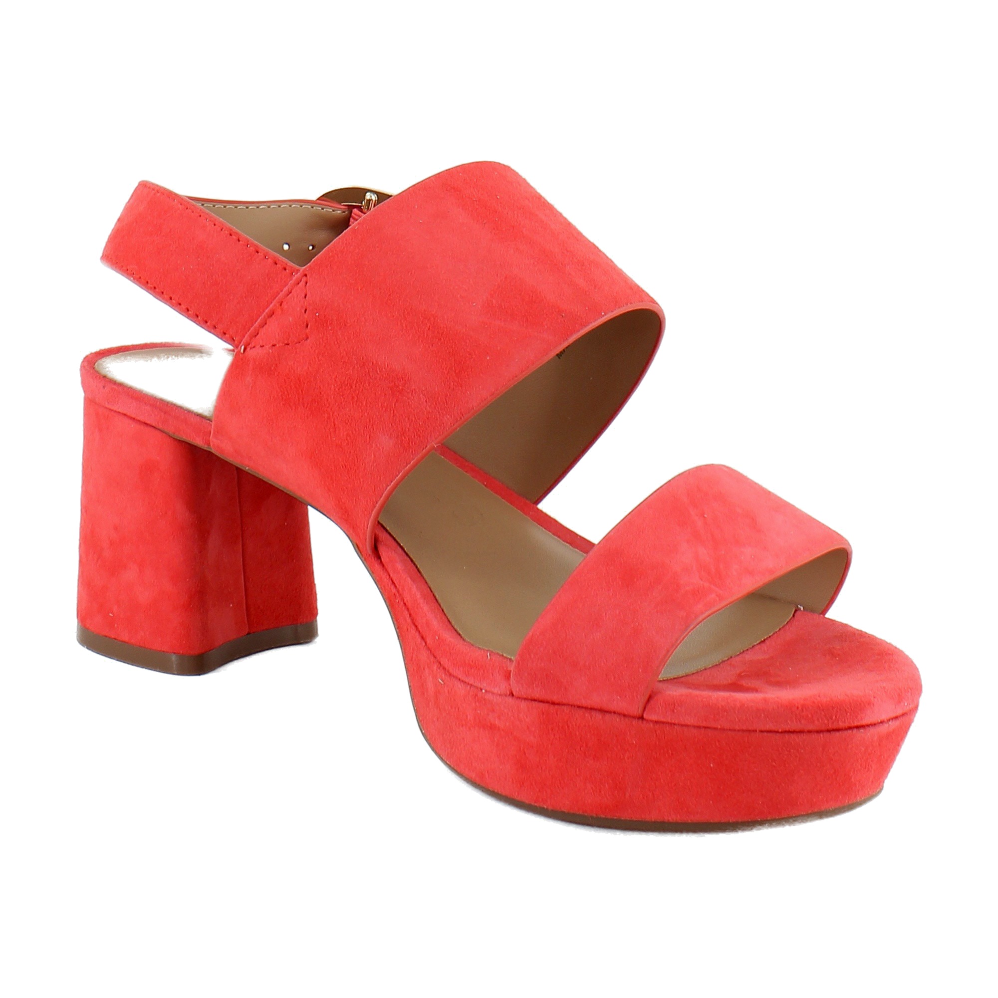 Aerosoles Camera Womens Heels Coral Suede