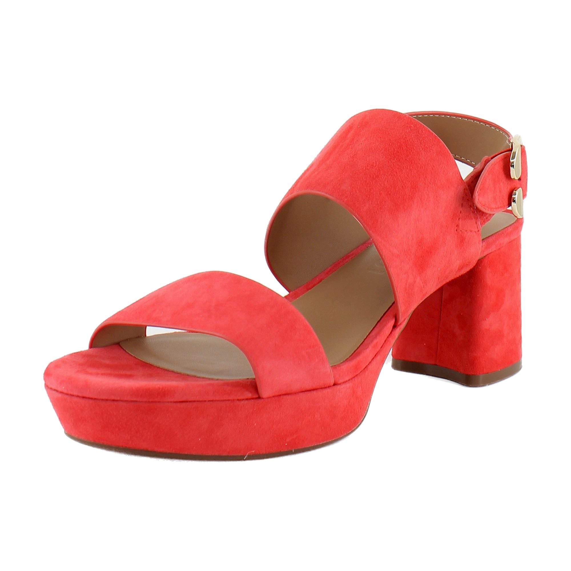 Aerosoles Camera Womens Heels Coral Suede