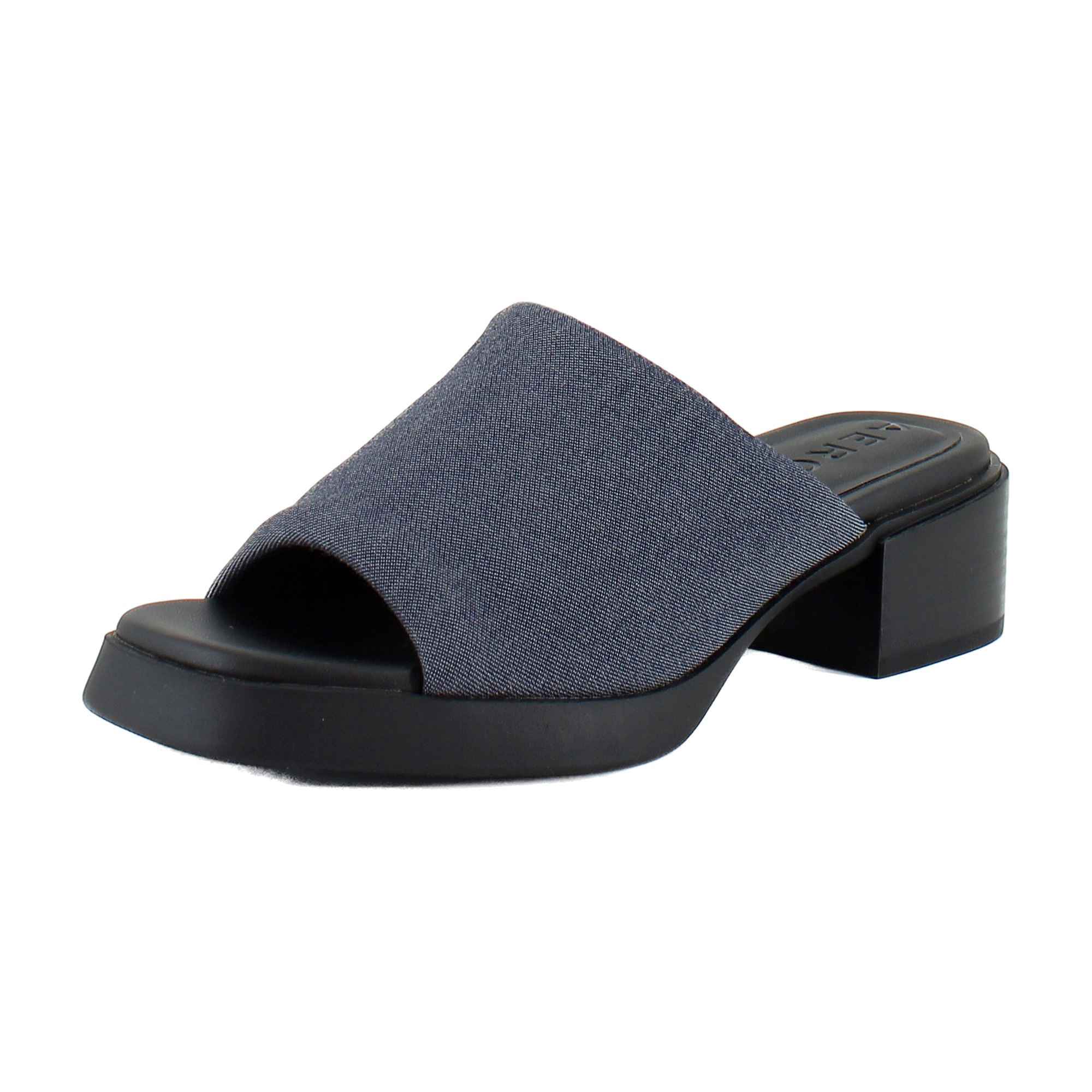 Aerosoles Denise Womens Sandals Dark Blue Stretch Fabric