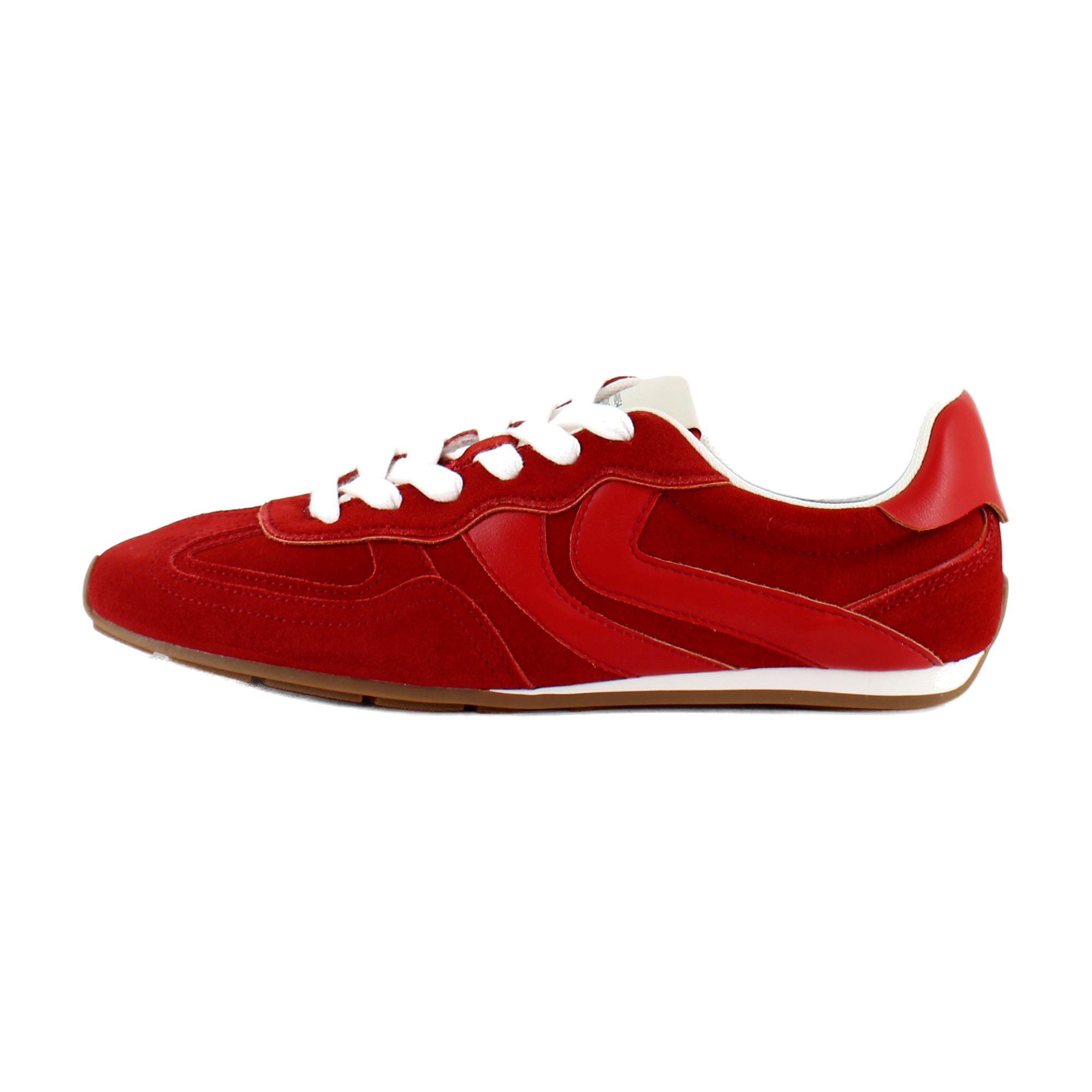 Steve Madden Abbi Womens Fashion Sneakers Red Multi