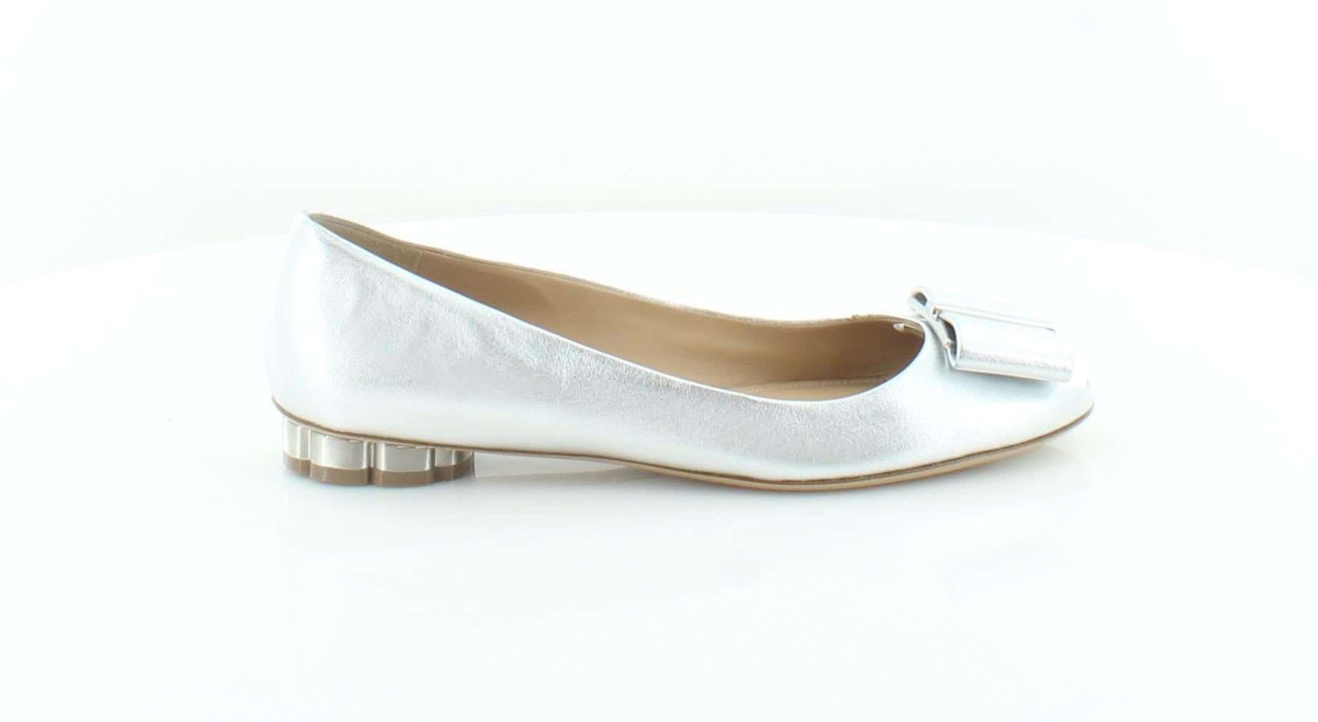 Salvatore Salvatore Salvatore Ferragamo Capua Silver Womens shoes Size 6 M Flats MSRP 595 1e5d0d Salvatore Salvatore Salvatore Ferragamo Capua Silver Womens shoes Size 6 M Flats MSRP 595 1e5d0d