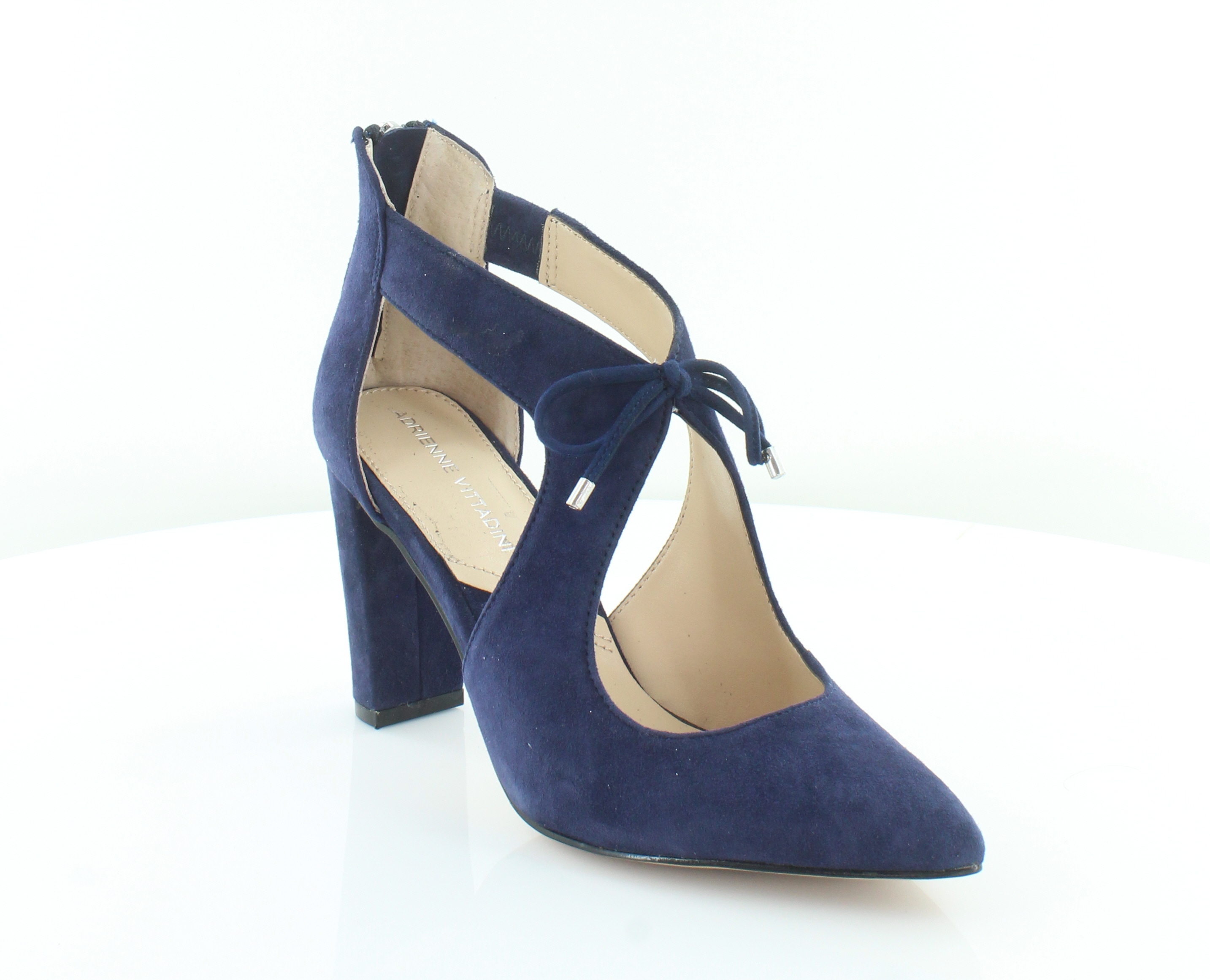 Adrienne Vittadini Nigel Blue Womens Shoes Size 6 M Heels