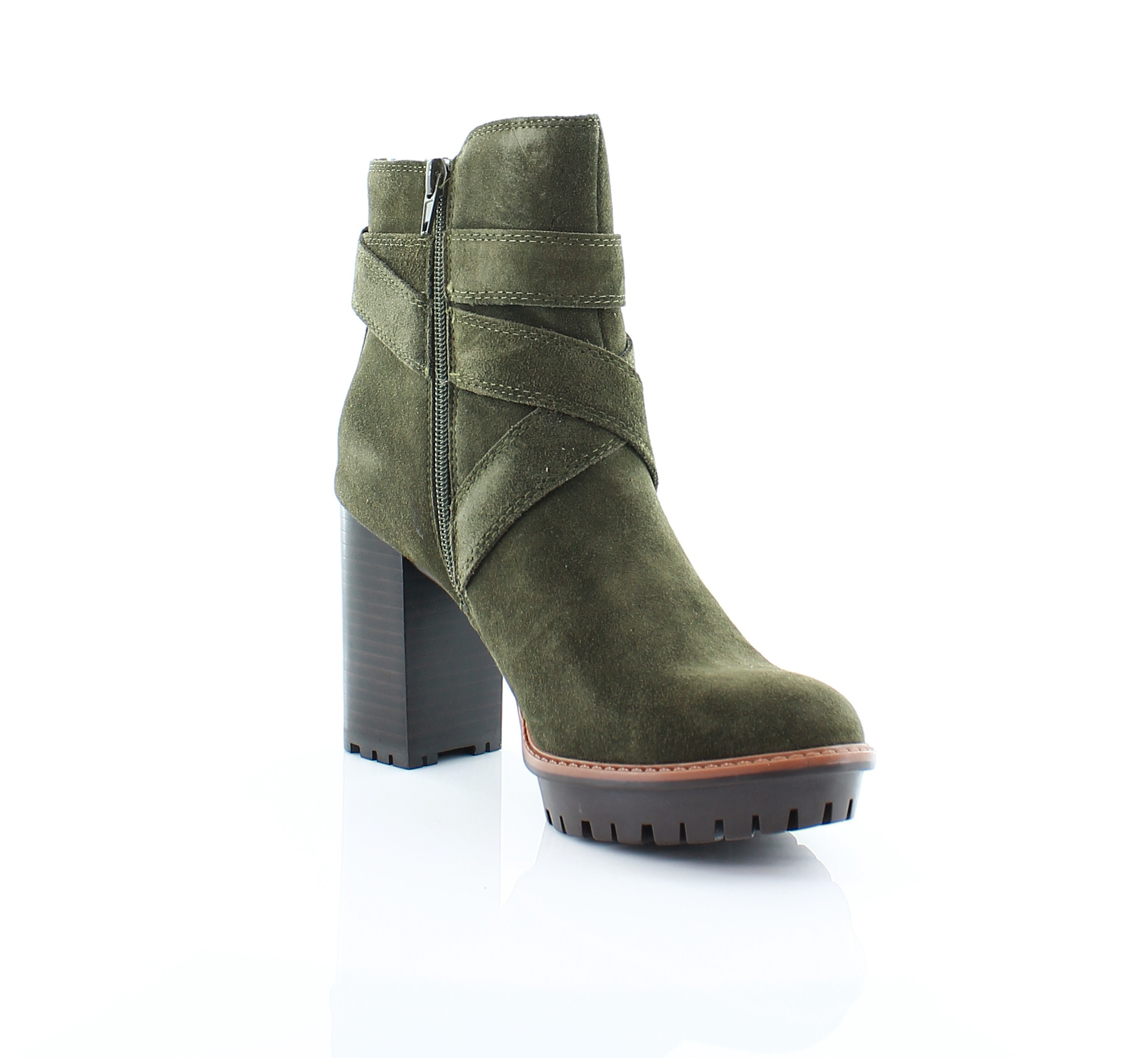 Naturalizer Lyra Women s Boots Dark Green Suede