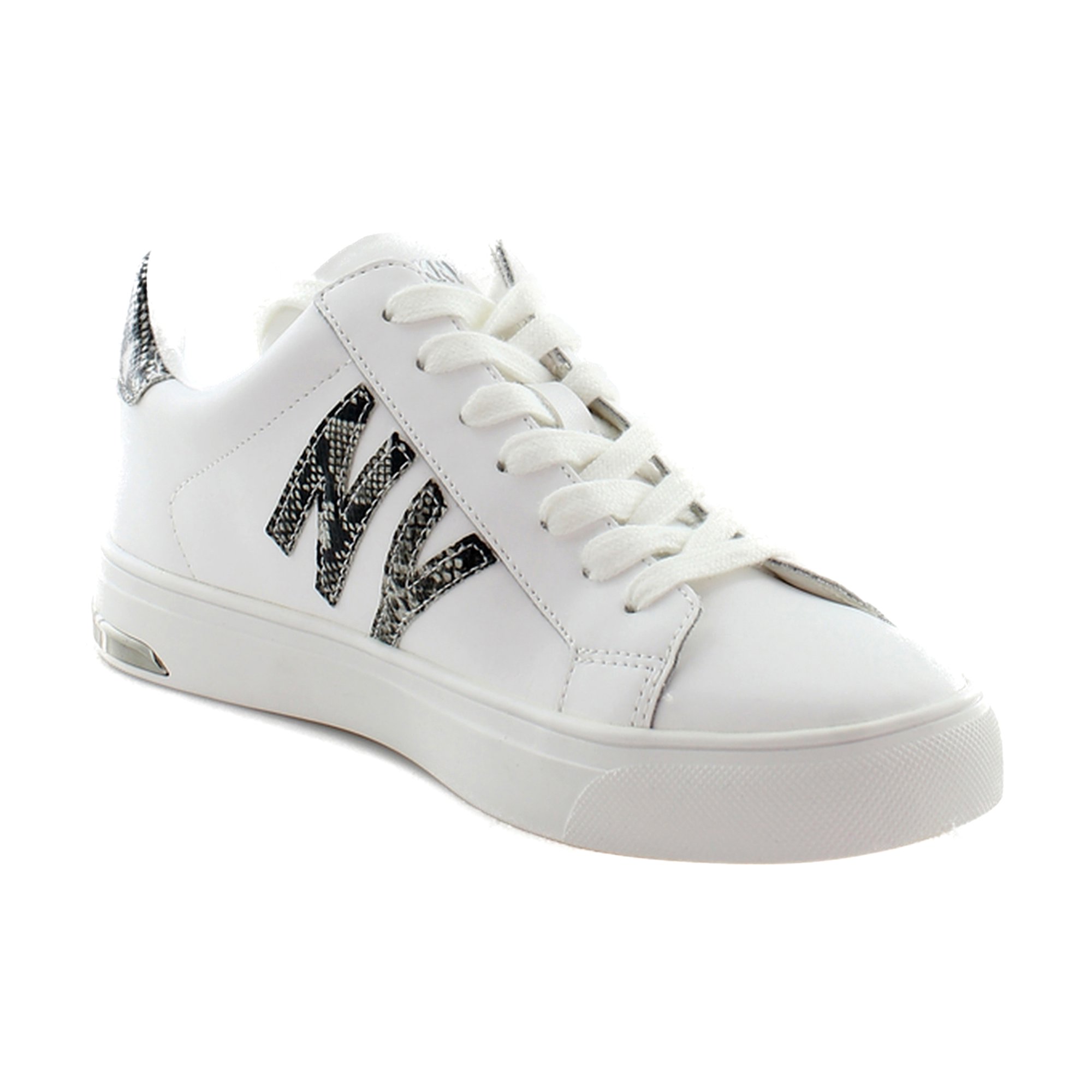 DKNY Abeni White Womens Shoes Size 8 M Fashion Sneakers
