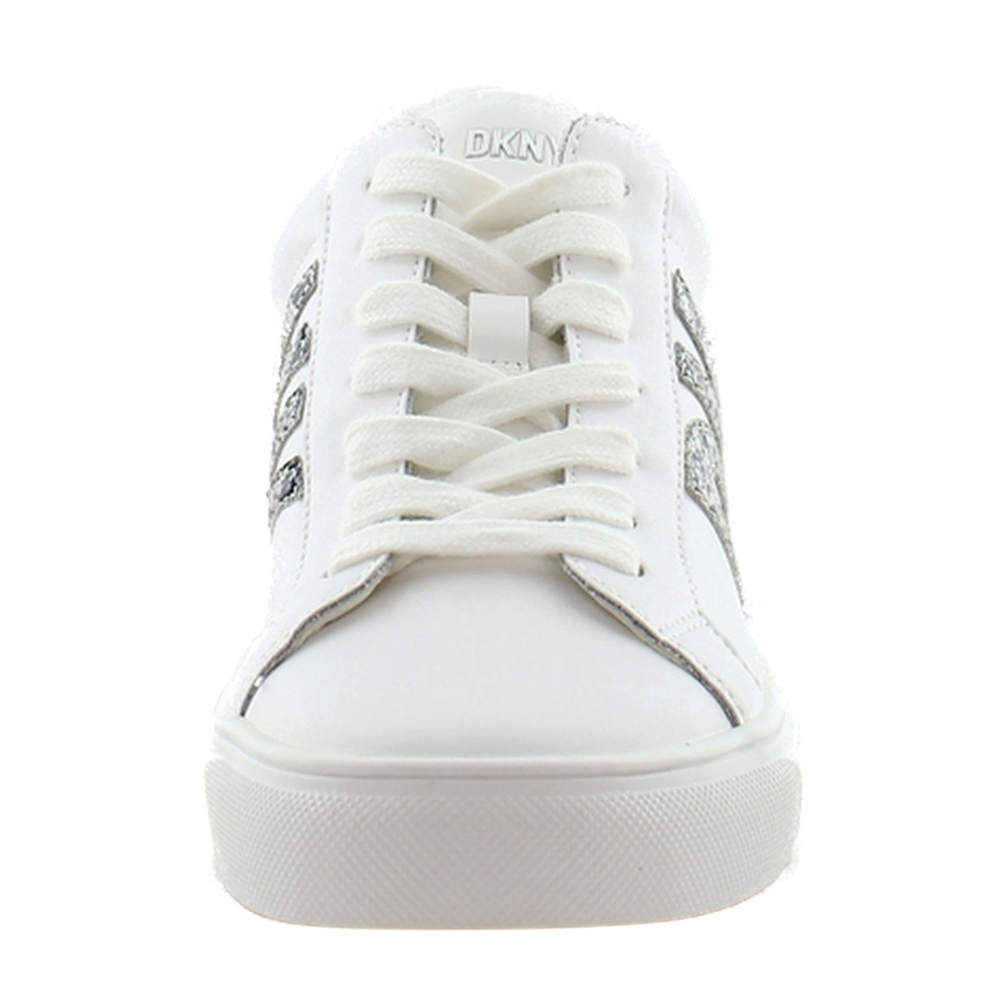 DKNY Abeni White Womens Shoes Size 8 M Fashion Sneakers