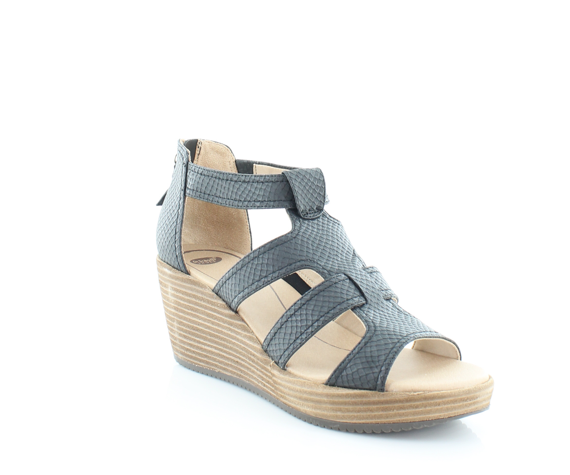 Dr Scholl's New Long Island Black Womens Shoes Size 9 M Sandals MSRP $80 | eBay