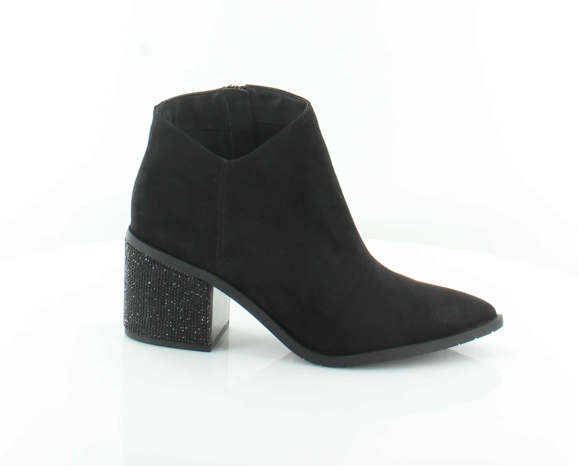 kenneth cole reaction black suede booties