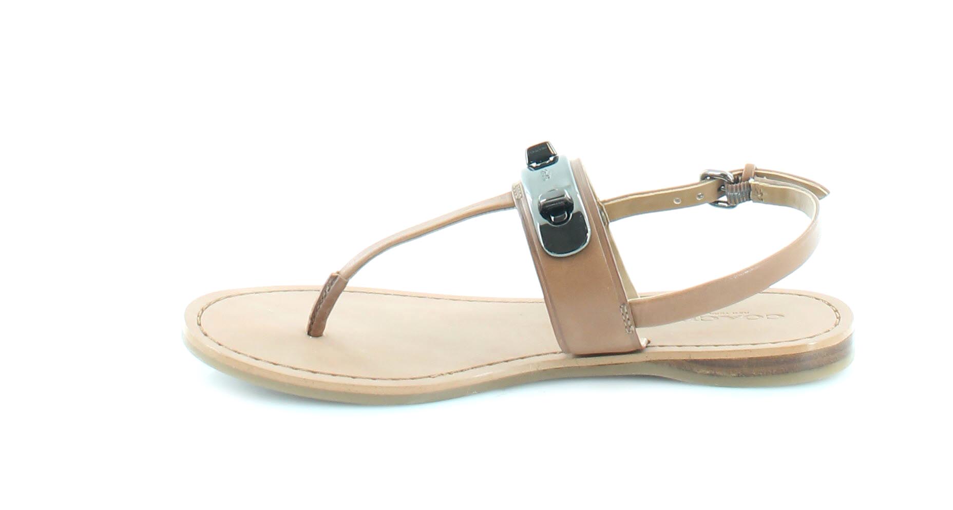 Coach New Gracie Brown Womens Shoes Size 6.5 M Sandals